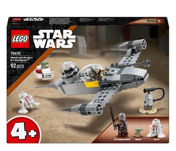 LEGO Star Wars 75410 Myśliwiec N-1 Mando i Grogu - 1284138 - zdjęcie
